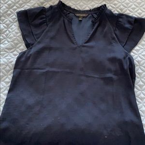 Navy blue Banana Republic top